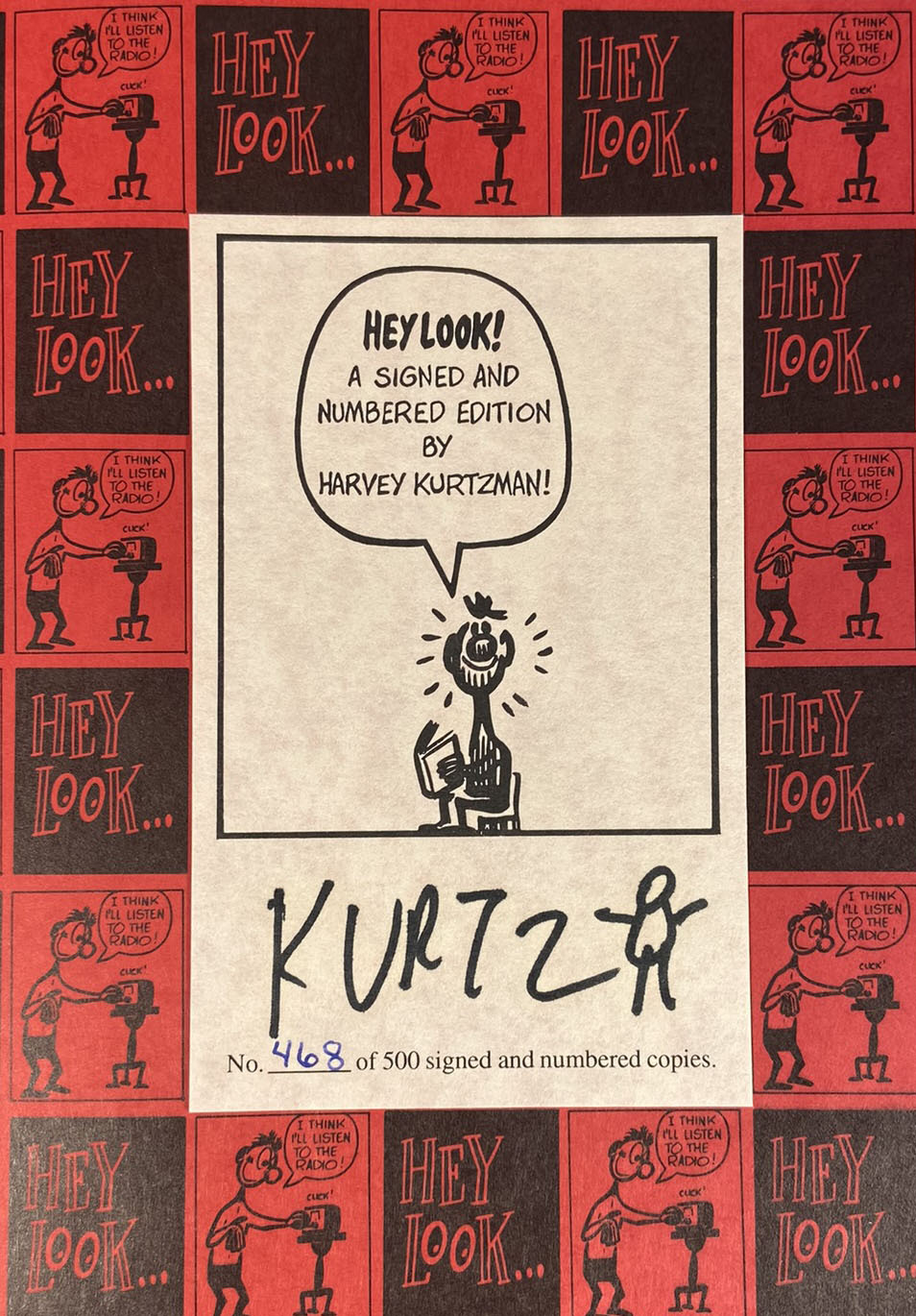 Hey Look Rats Hey Look! | Harvey KURTZMAN | First Edition